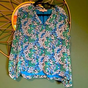 Loft floral blouse
